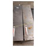 2 SHEETS OF WELDTABLE STEEL
