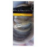 3 CORRUGATED DRAIN HOSES