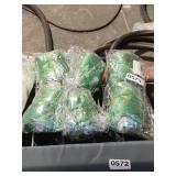 6 GIRL GREEN HAIR EXTENSIONS