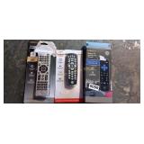 2 UNIVERSAL REMOTES & ROKU REMOTE