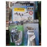 TUB/ SHOWER REMODELING KIT LEVER HANDLES TUB