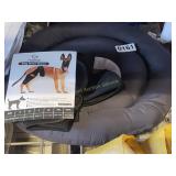 DOG NECK COLLAR AND KNEE BRACE