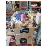 BOX OF COSTUME WIGS