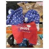 LITTLE MISS AMERICA ONESIE