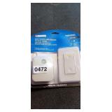 WALL SWITCH W/ REMOTE CONTROL OUTLET