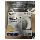 LED COLOR CHANGING RECESSED TRIM