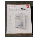 NON PROGRAMMABLE ELECTRIC HEAT THERMOSTAT