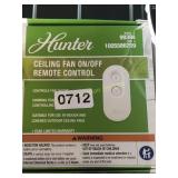 CEILING FAN ON AND OFF REMOTE CONTROL