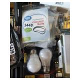 3 VACUUM BELTS AND 60 W BULBS
