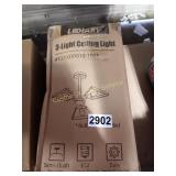 3-LIGHT CEILING LIGHT