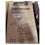 3-LIGHT CEILING LIGHT
