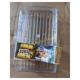 FOLDING DOUBLE LAYER BEVARGE STORAGE BOX