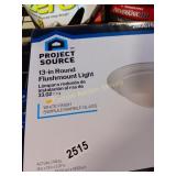 13' ROUND FLUSHMOUNT LIGHT