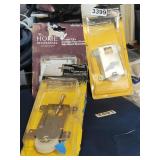 CORDLESS FAUX WOOD SIDE MOUNT BRACKETS AND 2