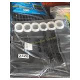 4 SHOWER CURTAINS