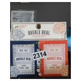 2 CARD DECKS AND 5 DICE