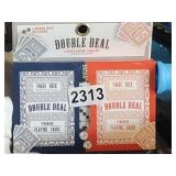 2 CARD DECKS AND 5 DICE