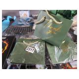 20 THANK YOU BAGS AND RIBBONS