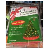 2 ABSORBENT FLOOR PROTECTORS
