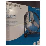 24' HIGH VELOCITY DRUM FAN RETAIL $149