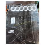 8 SHOWER CURTAINS