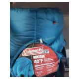 COLEMAN BIG AND TALL SLEEPING BAG