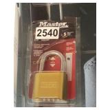 MASTER COMBINATION LOCK