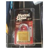 MASTER COMBINATION LOCK