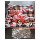4 THROW PILLOW CASES