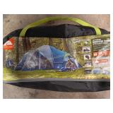 10 PERSON MODIFIED DOME TENT WITH SCREEN PORCH
