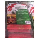 5 PKS OF ABSORBENT FLOOR PROTECTORS