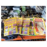 5 ADULT PUZZLE BOOKS