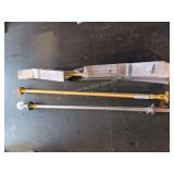 3 CURTAIN RODS