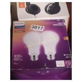 100W LIGHT BULBS