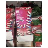 3 BOXS OF 300 CLEAR INCANDESCENT MINI LIGHTS