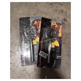2 STAINLESS STEEL STRAINERS