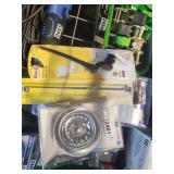 TOILET LEVER PULL ROD AND STRAINER
