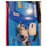 KOBALT 24V HANDHELD TILE SAW KIT RETAIL $139.00