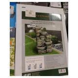 FOUR TIER FLOWING BOWLS FOUNTAIN  RETAIL $162.00