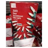 3 BOXES OF CHRISTMAS LIGHTS