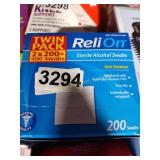 TWIN PK OF ALCOHOL PADS