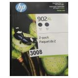 2 PK OF HP INK CARTRIDGES
