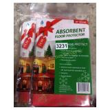 4 ABSORBENT FLOOR PROTECTOR