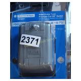 WATER PUMP LOW PRESSURE CUT OFF SWITCH