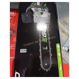 EGO CORDLESS CHAIN SAW RETAIL $279.99