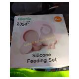 SILICONE FEEDING SET