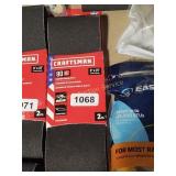 CRAFTSMAN 3' X 21' SANDING BELTS