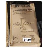 3 LIGHT CEILING LIGHT