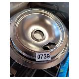 4 STAINLESS STEEL DRIP BOWLS