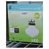 1 LIGHT SCHOOLHOUSE LIGHT KIT